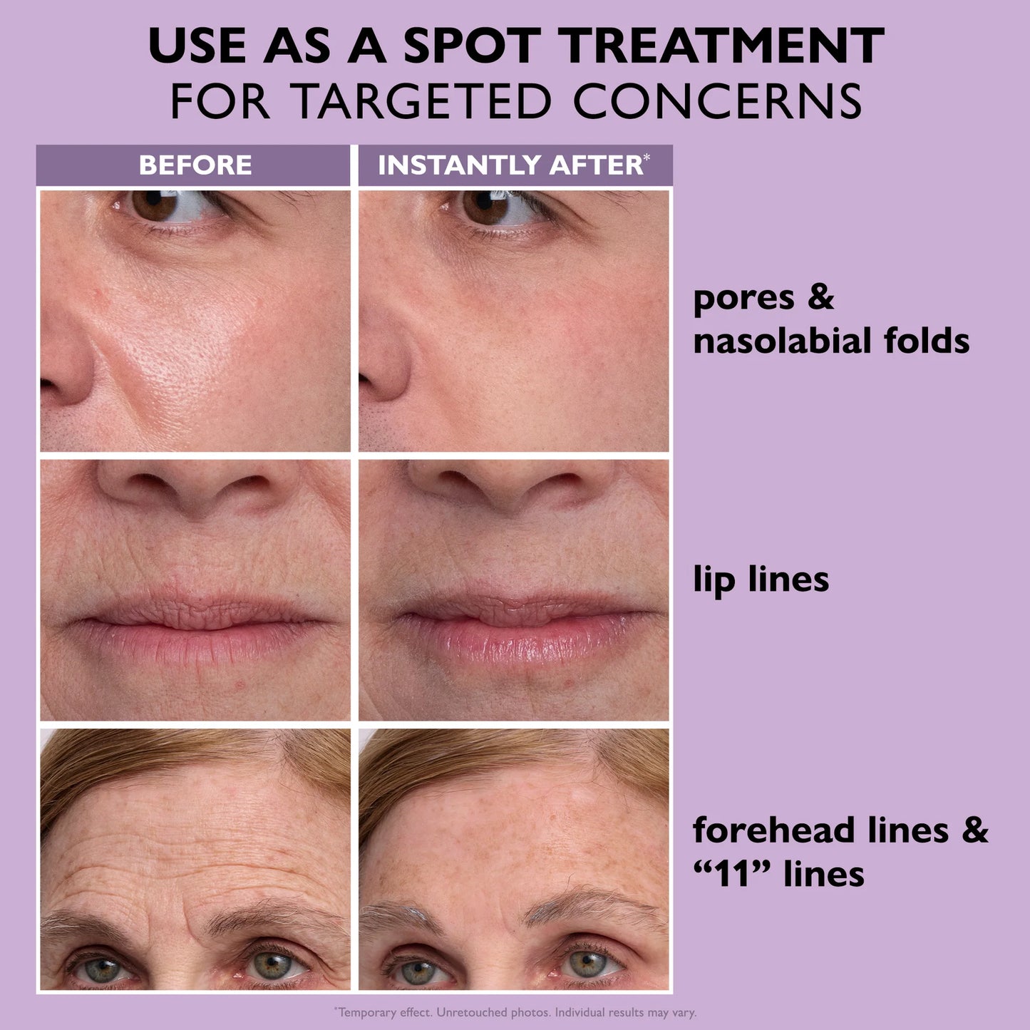 Instant Firming Temporary Skin Tightener Easy-Apply Formula