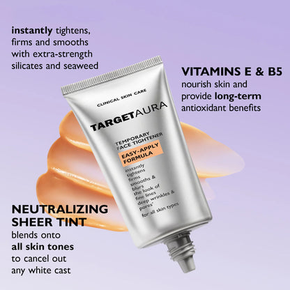 Instant Firming Temporary Skin Tightener Easy-Apply Formula