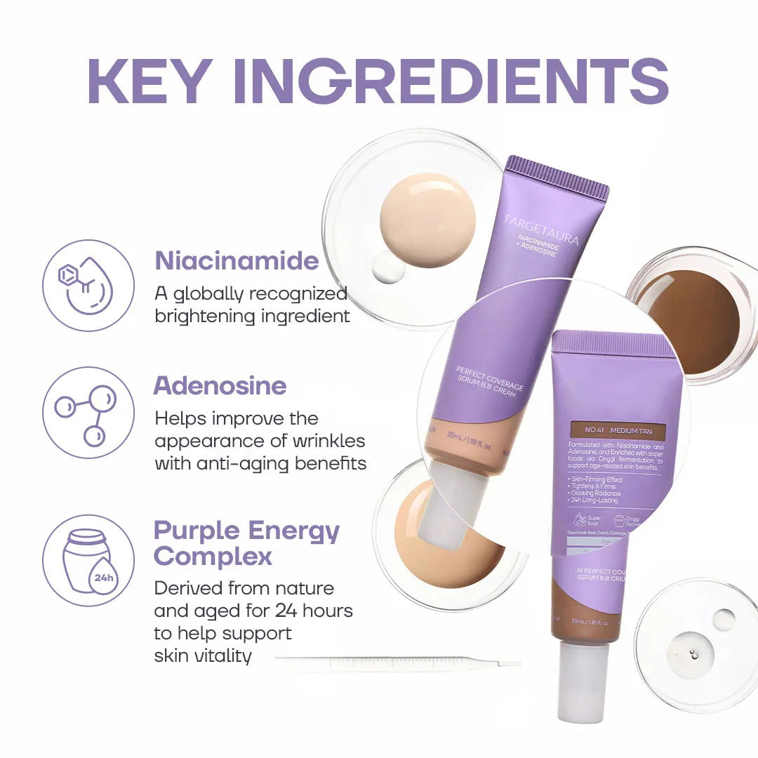Targetaura Perfect Coverage Serum BB Cream