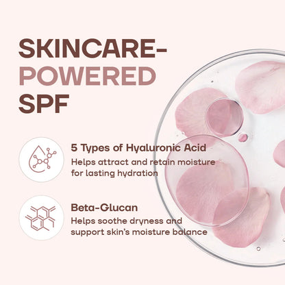 Targetaura Glow Dewy Hydrating Sunscreen SPF40+
